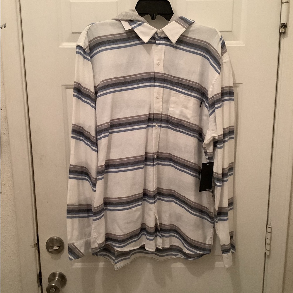 Hurley Medium button up hoodie